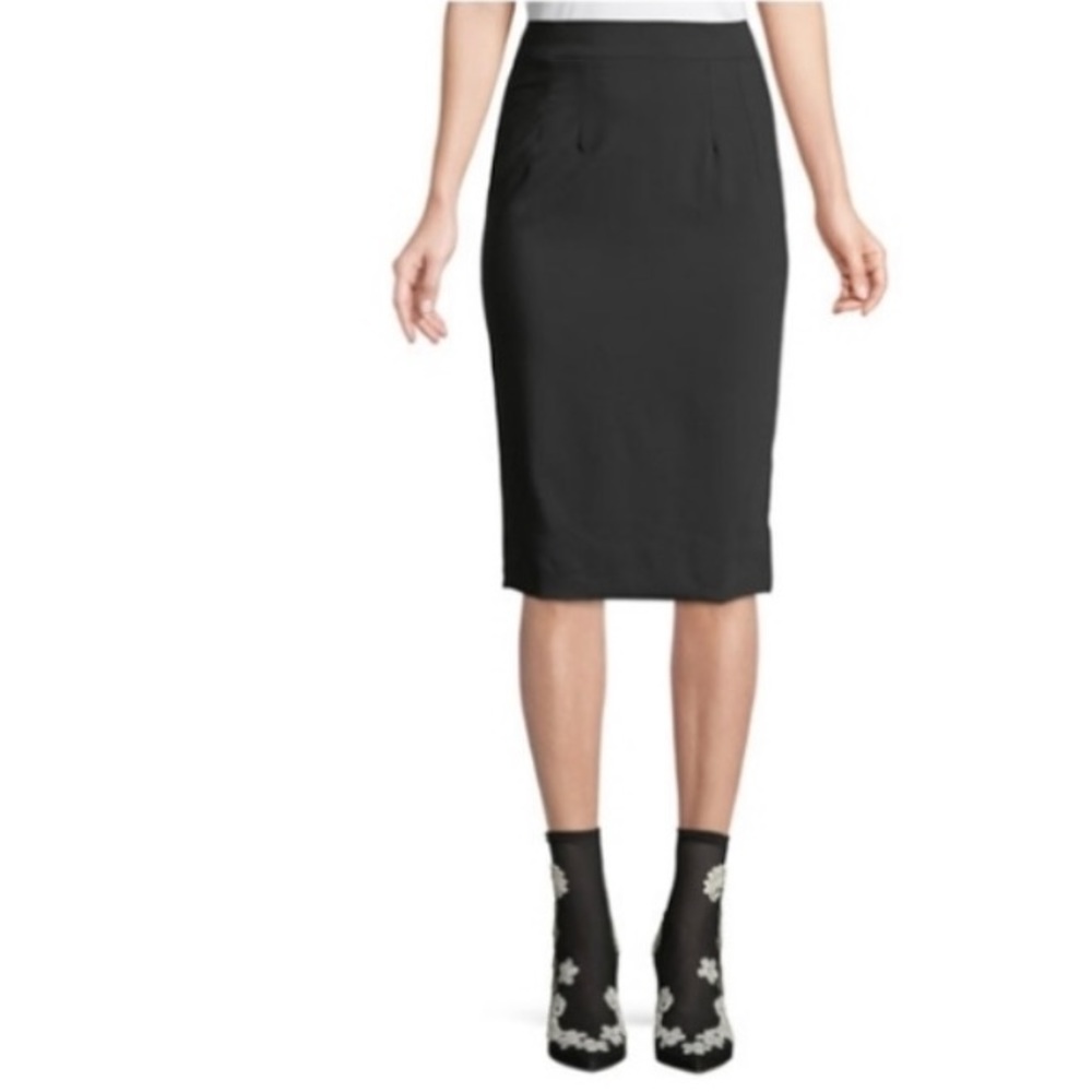 Dolce & Gabbana D&G Black Italian Pencil Skirt